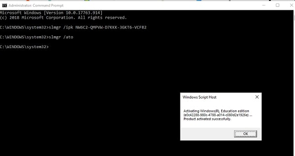 activate windows 10 serial key