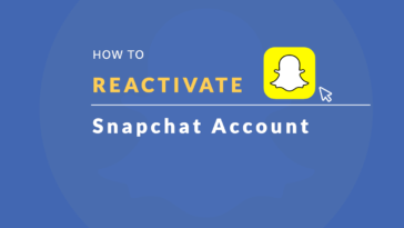 how to reactivate snapchat account without email