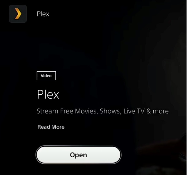 open plex app