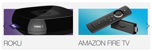 Roku and amazon firestick