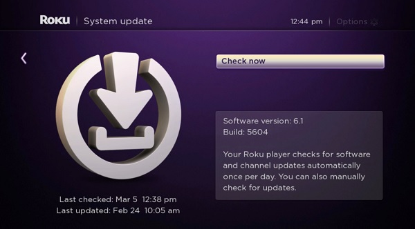 roku os update