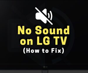 LG TV no sound