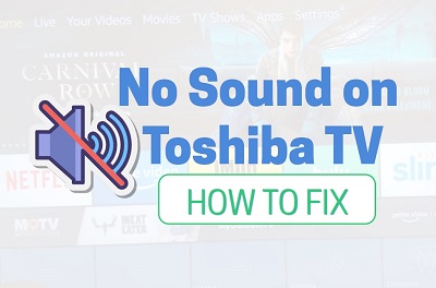 Toshiba TV no sound