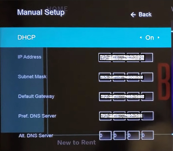 enable DHCP