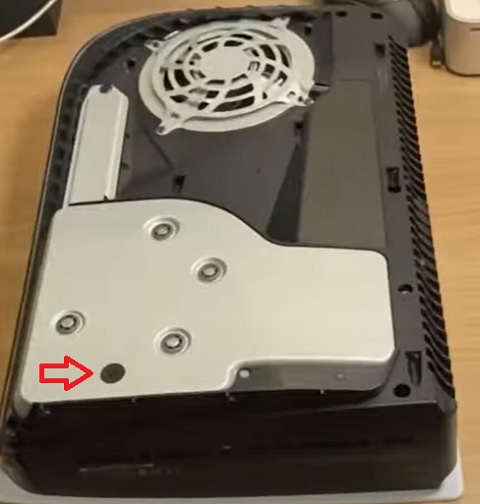 manually eject PS5 disc drive