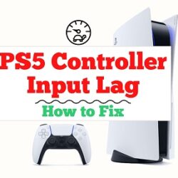 PS5 controller input lag