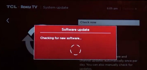 check for system update