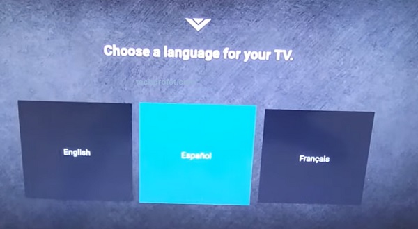 choose a language for your TV