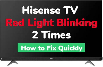 hisense roku tv blinking on and off