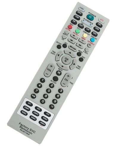 LG service remote