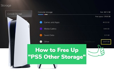PS5 other storage fix