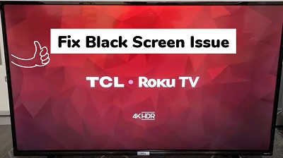 TCL Toku TV black screen