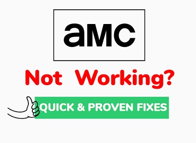 AMC app not working fix