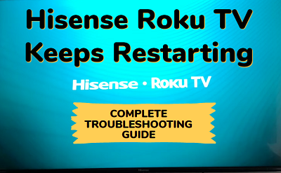 Hisense Roku TV turning on and off by itself