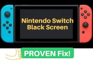 Nintendo switch black screen