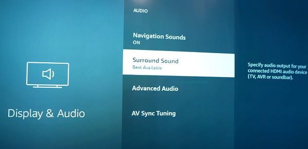 select surround sound