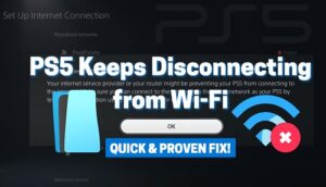 PS5 keeps disconnecting from WiFi