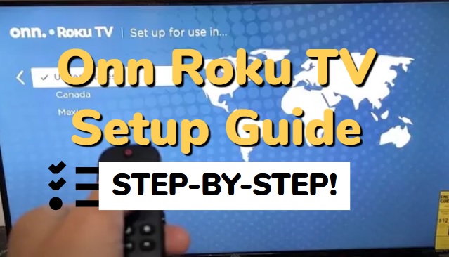 Onn Roku TV setup