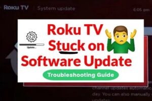 Roku TV stuck on updating software