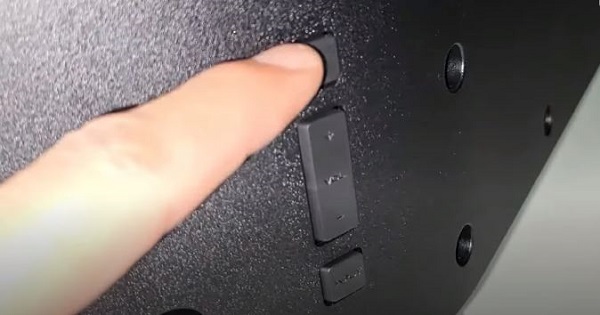 hold vizio tv power button