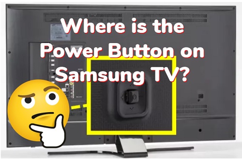 Samsung tv on deals button