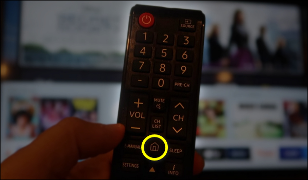 Press the Home button on your remote