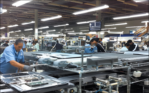 Samsung TV plant in Tijuana Mexico