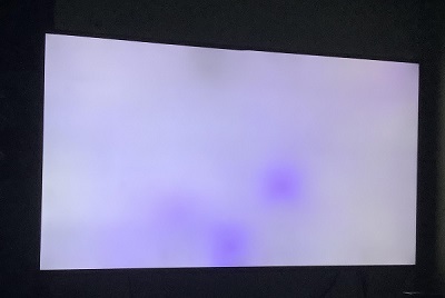 samsung tv purple screen