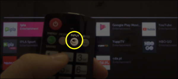 Change Inputs in LG Smart TV