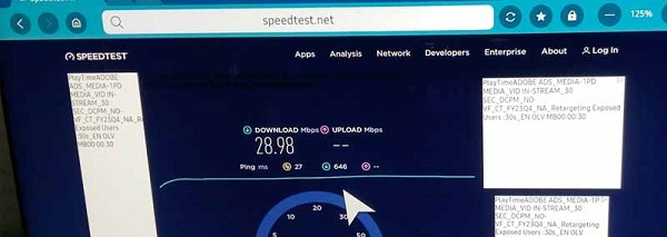 internet speed test website lgtv