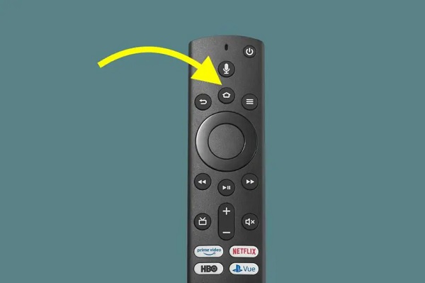 Insignia TV Remote Home button