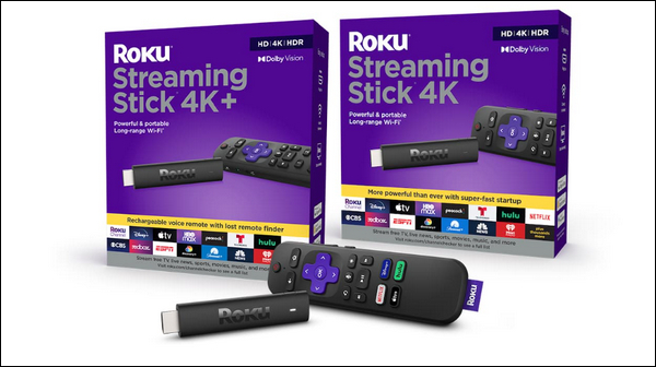 Roku Streaming Stick 4K & 4K plus
