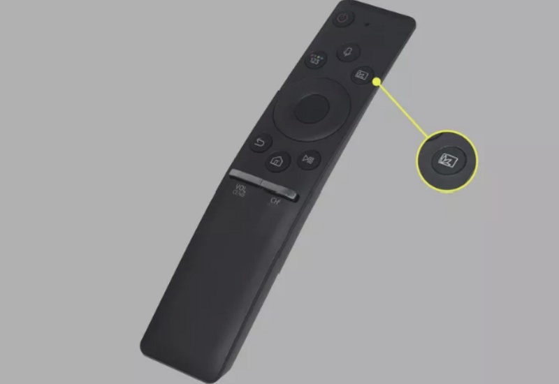 ambient mode button on Samsung TV remote