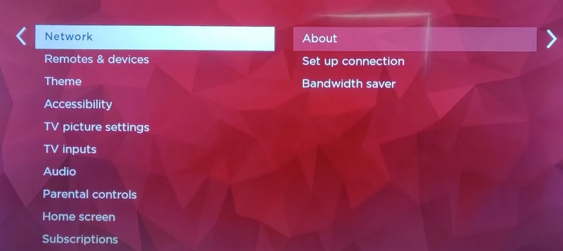 check Roku network status