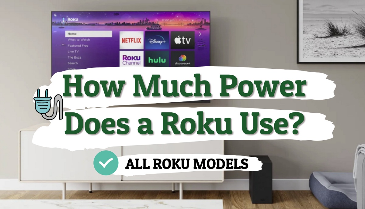 how much power does a Roku use